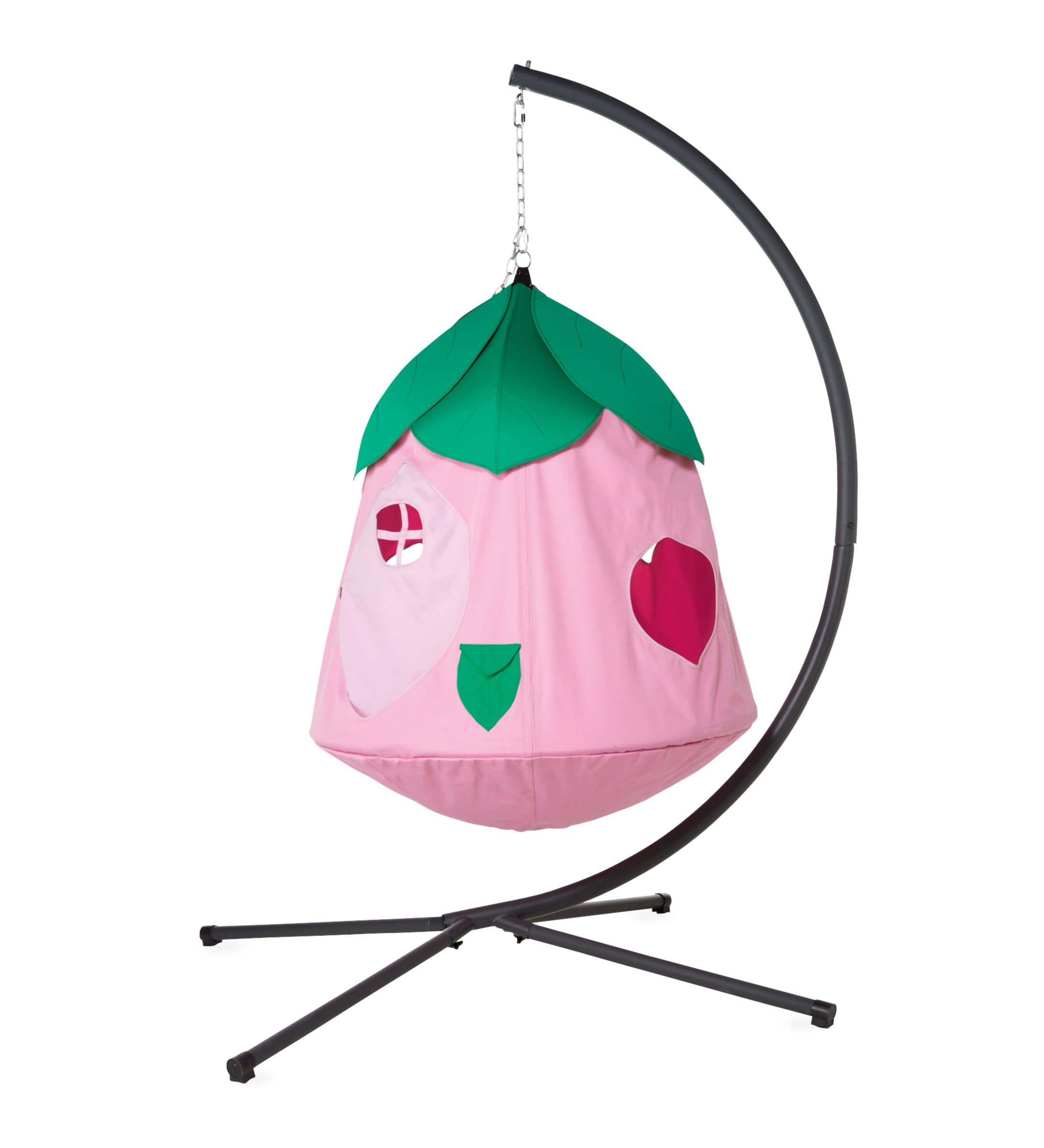 Cozy Posy Huggle Pod Hang Out Nylon Hanging Tent and Crescent Stand Set