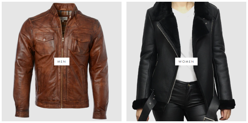Leather Jackets for Women and Men