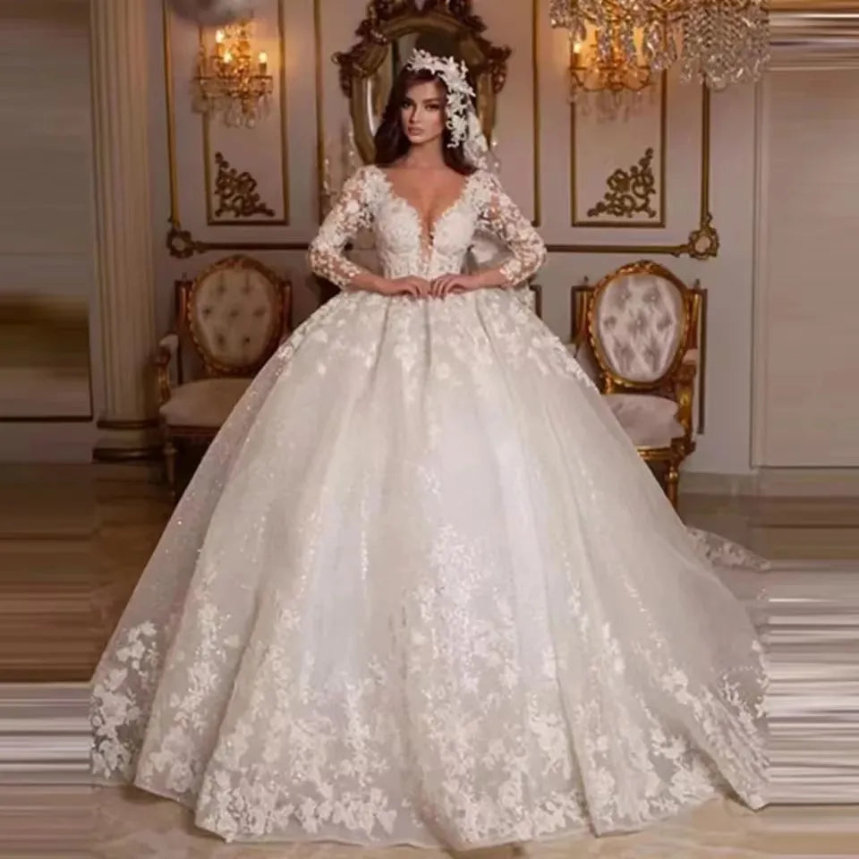 PRINCESS BALL GOWN BRIDAL DRESS