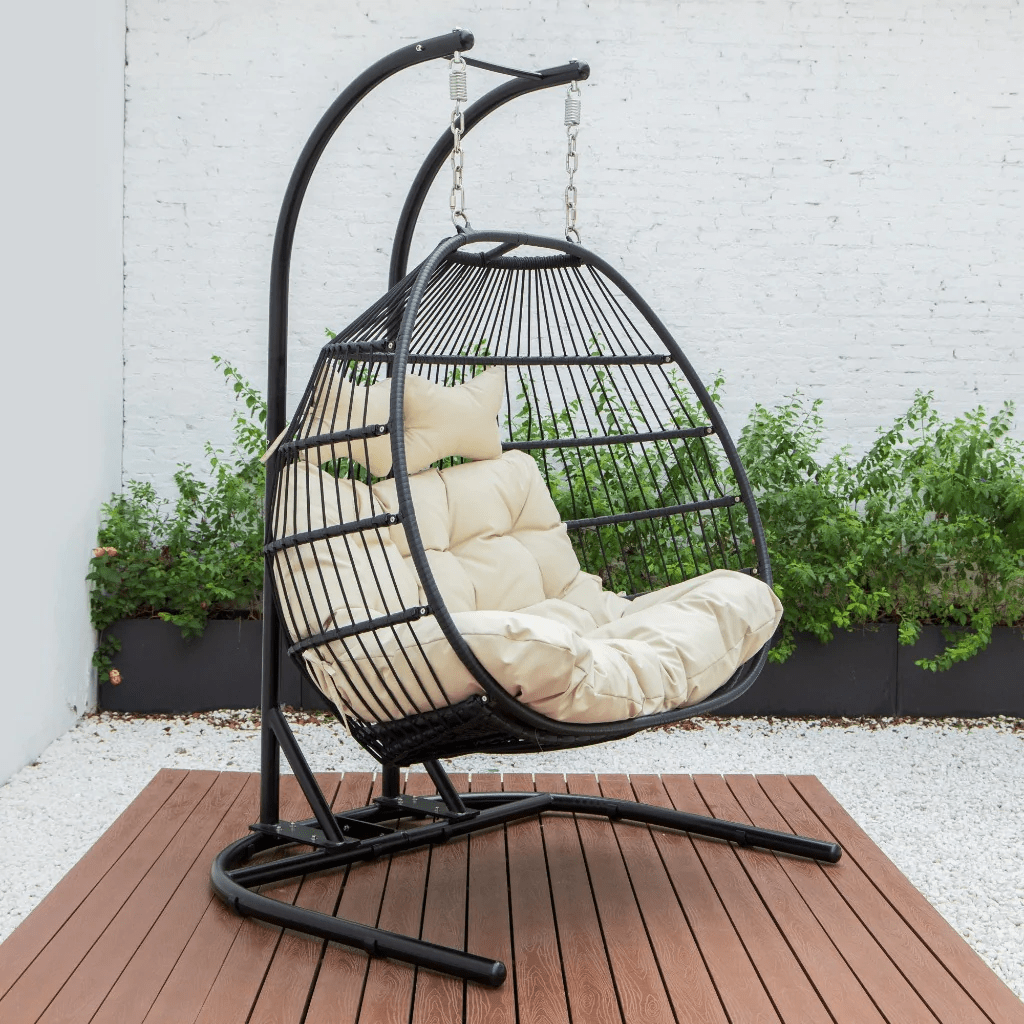 foldable hanging egg chair