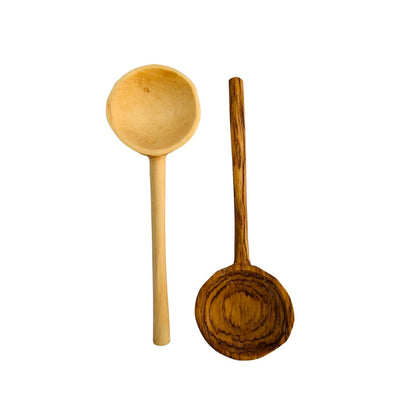 Olive Wood Utensil - Pasta Spoon – shopURSA