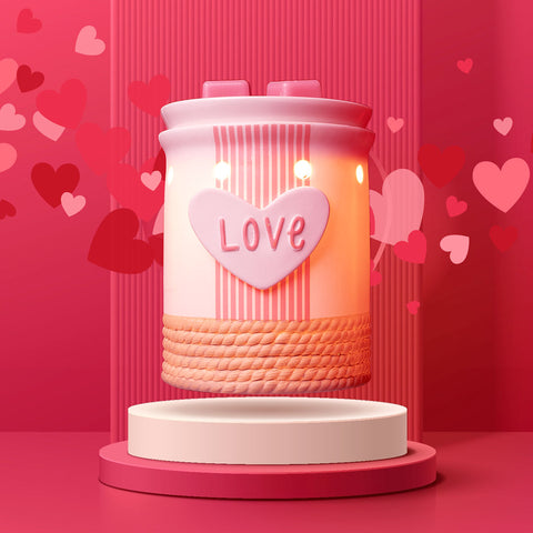 Love themed wax warmer
