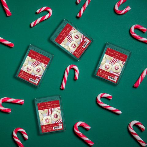 Candy cane cookies scented wax cubes