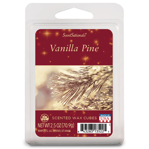 Scentsationals Wax Melt, Vanilla Pine