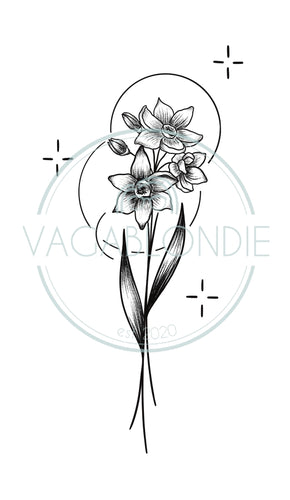 Artists help Im looking to get a flower bouquet tattoo of my familys  birth months I want something simple and minimal small and fine line  Ive attached some images Can someone please