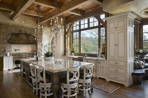 Elegant-country-kitchen 