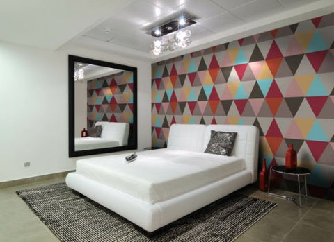 geometric-wallpaper-accent-wall