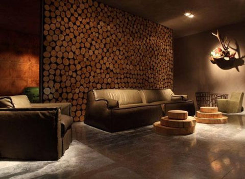 wooden-logs-accent-wall