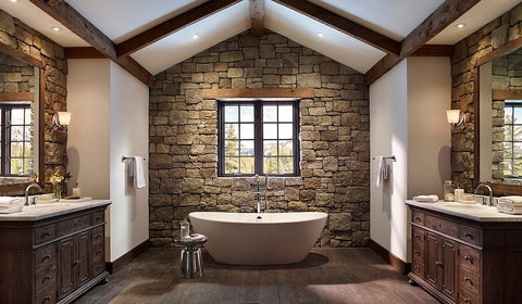 stone-wall-bathroom