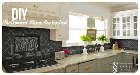 chalkboard-paint-backsplash