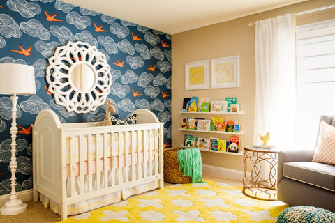 nursery-accent-wall-wallpaper
