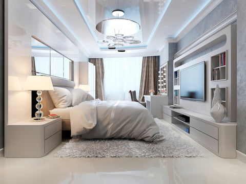 the marble floor: a stellar solution for your bedroom