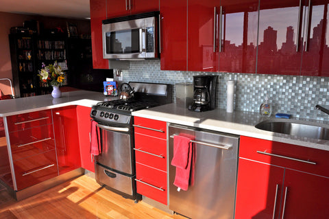 red-kitchen