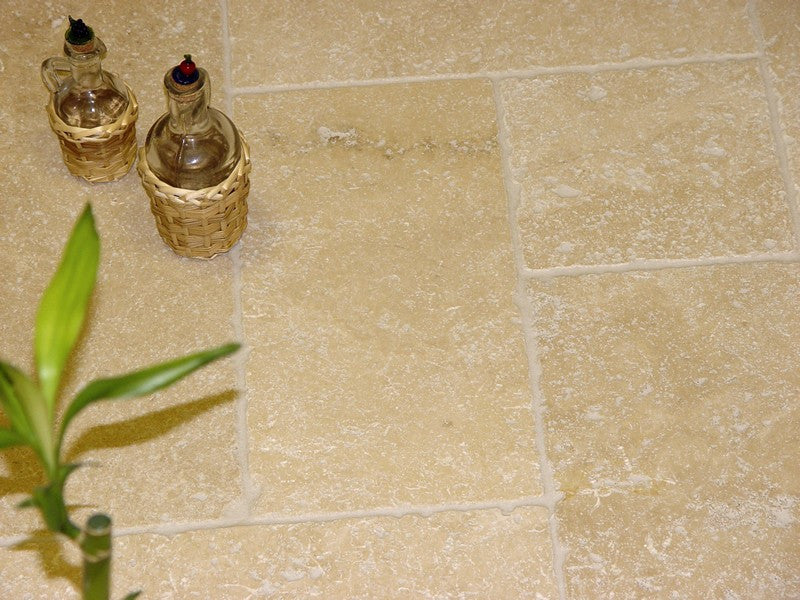 Travertine tiles