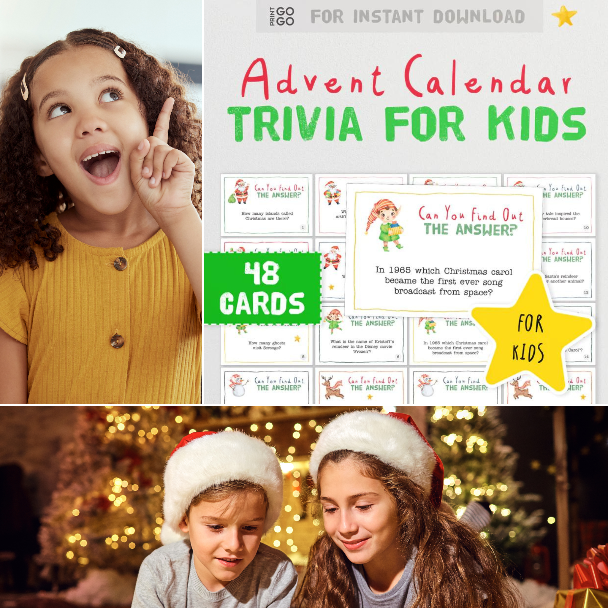 Spark Kids' Interest with Advent Calendar Trivia Cards