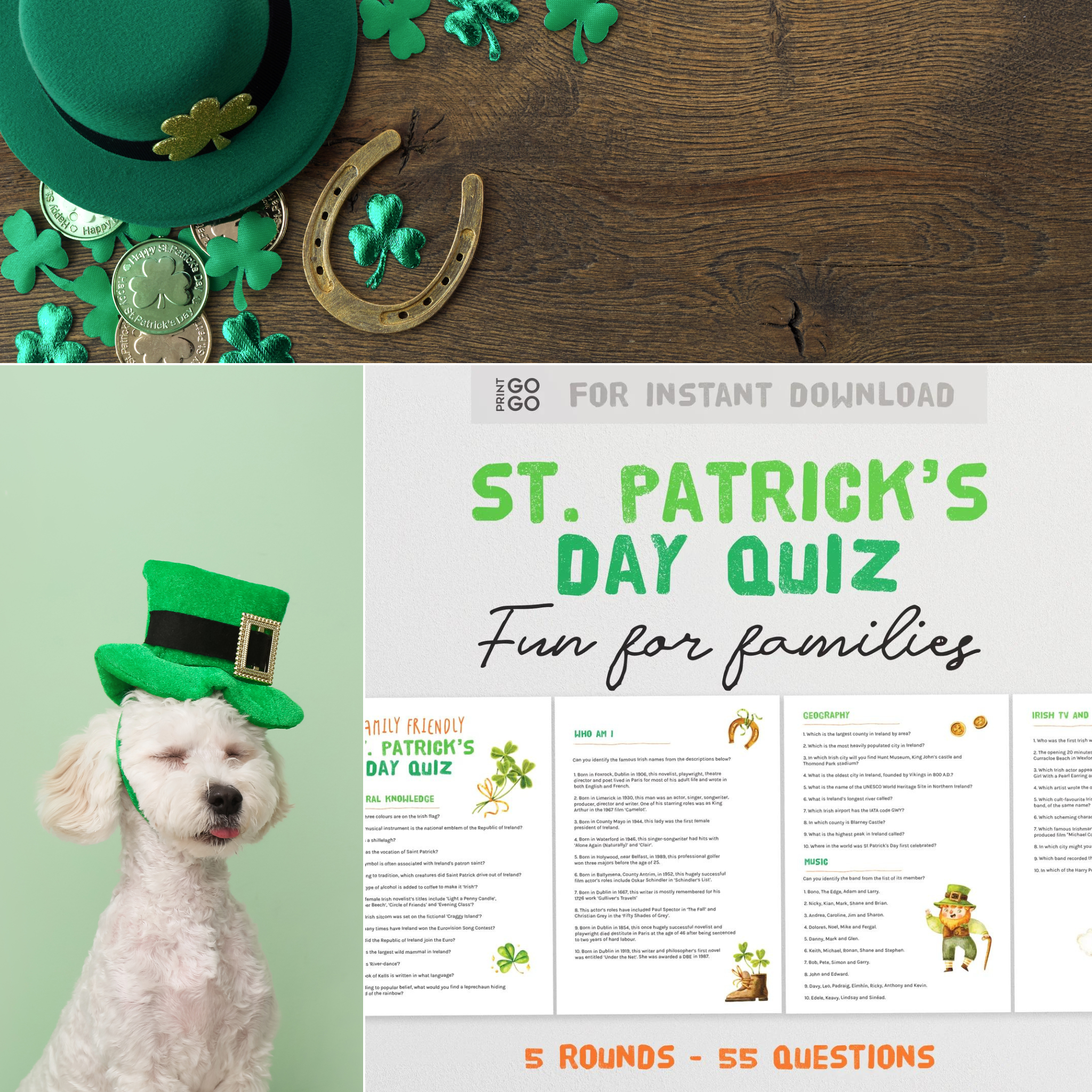 St. Patricks Day Showdown: Put Your Trivia to the Test!