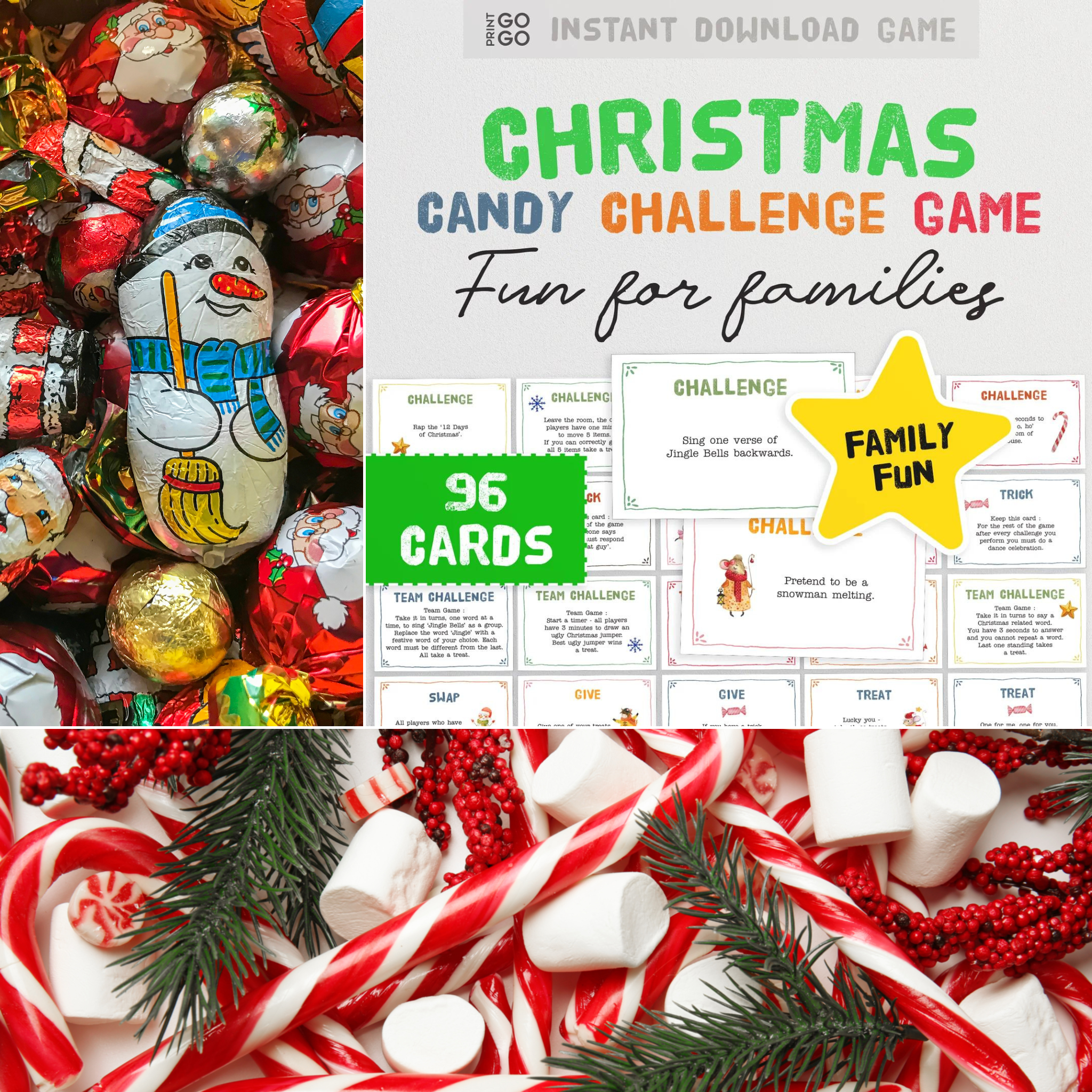 The Candy-licious Christmas Challenge Game for Kids!