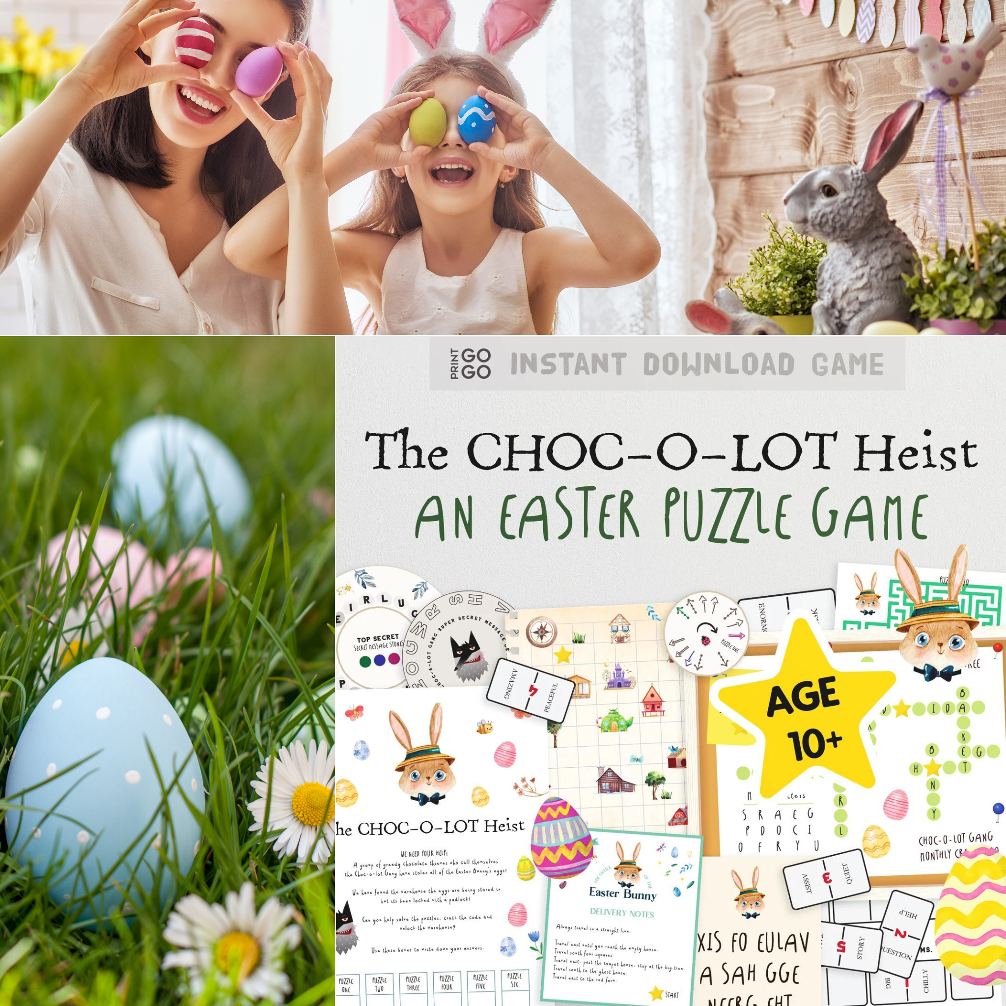 Don't Be Puzzled: The Choc-o-Lot Heist Easter Escape Game for Kids!