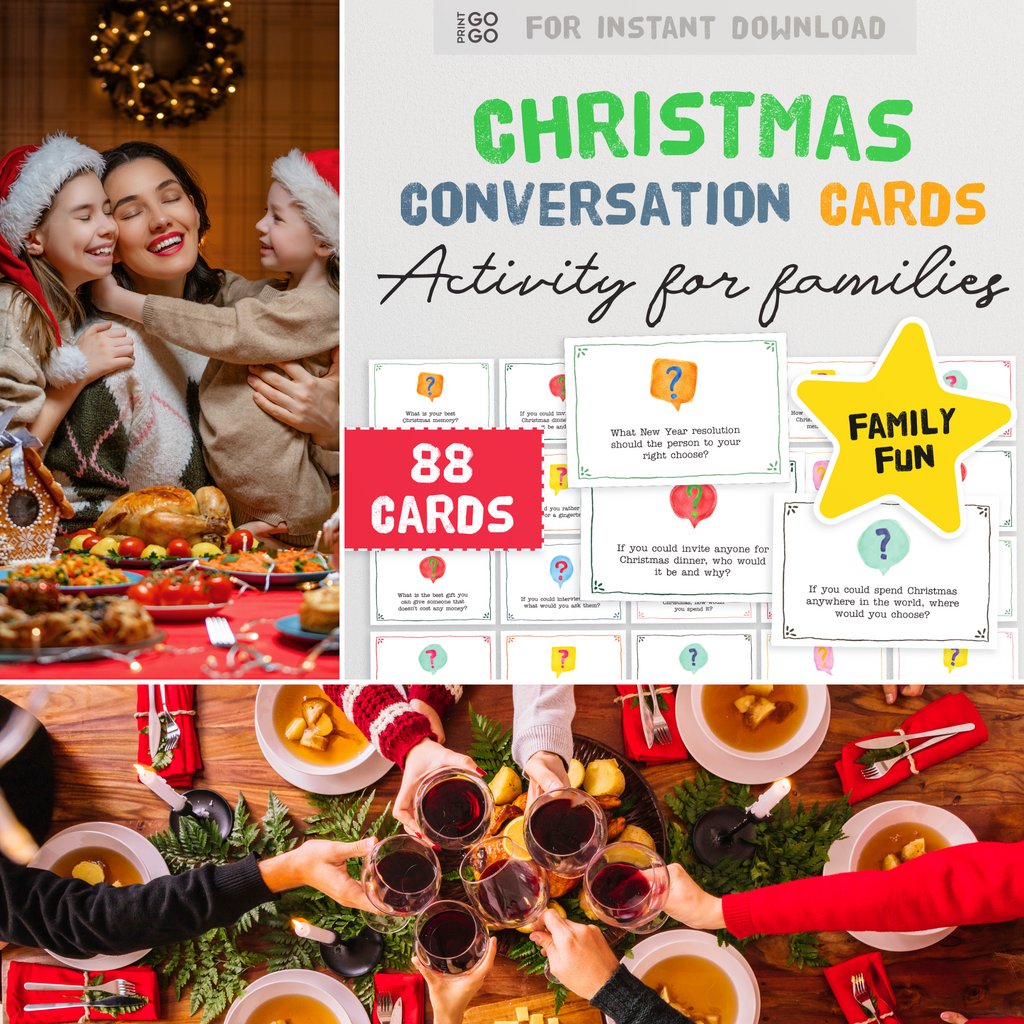 The Best Conversation Card Ideas for Your Holiday Gatherings!