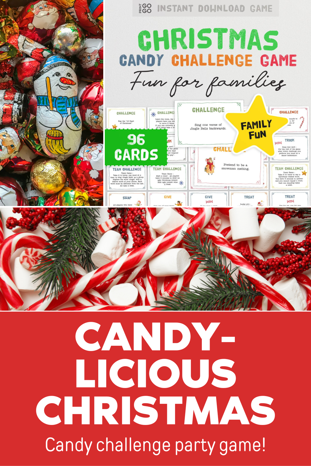The Candy-licious Christmas Challenge Game for Kids!