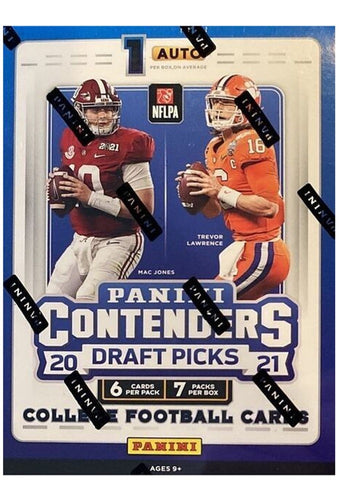 2021 Panini Prizm Draft Picks Football Mega Box (Gold Ice Prizms!)