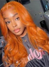 This Flamboyant Ginger 13x4 Transparent High quality Wig with 4 combs size medium cap. This unit is easy to install and sassy when worn. This unit you will Slay! All day, everyday!