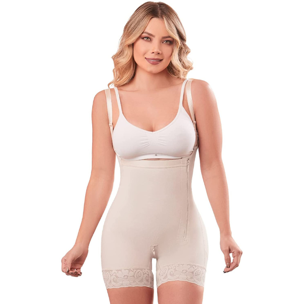 Shapewear & Fajas-The Best Faja Fresh and Light Body Shaper for women  Hip-hugger Bodysuit Boyshort High Wa 