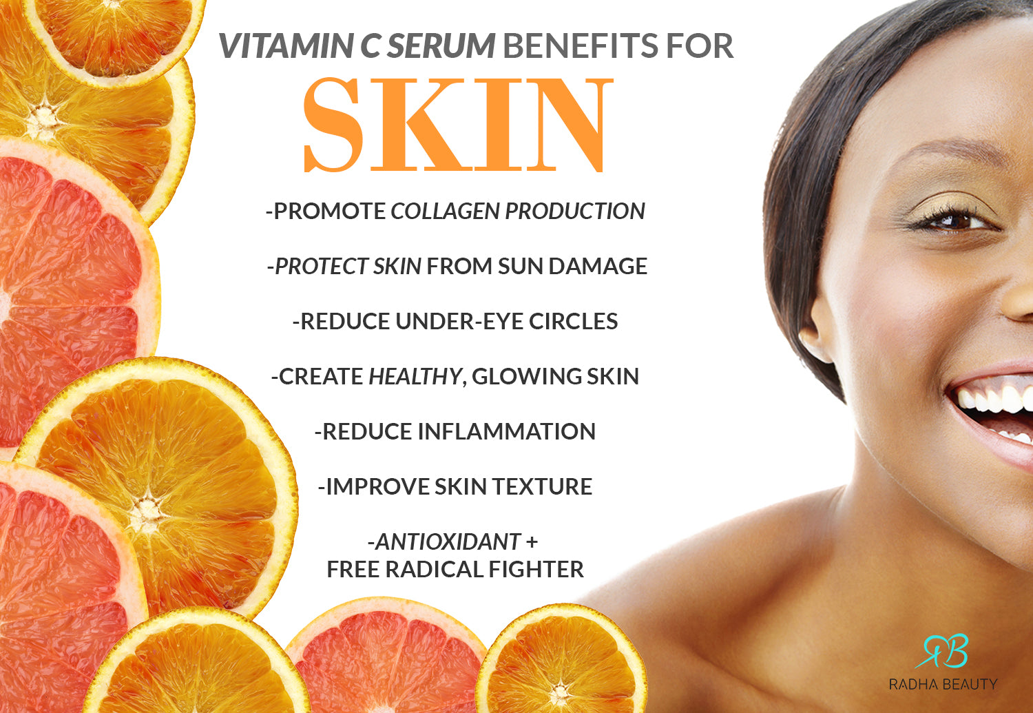 The Amazing Benefits Of Vitamin C Serum Radha Beauty