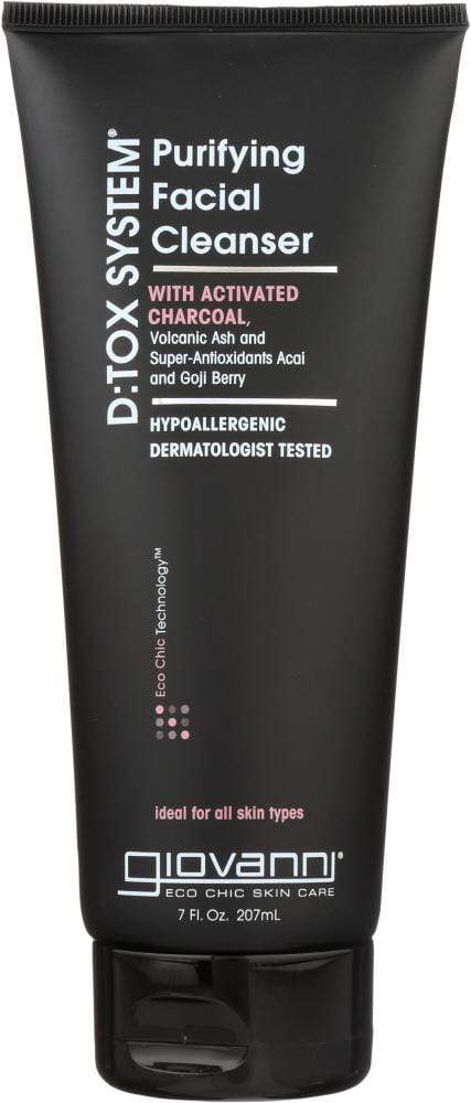 D cleanser. Purifying. Очищение лица d Tox. Purity facial Cleanser. Giovanni Detox System facial Mask.