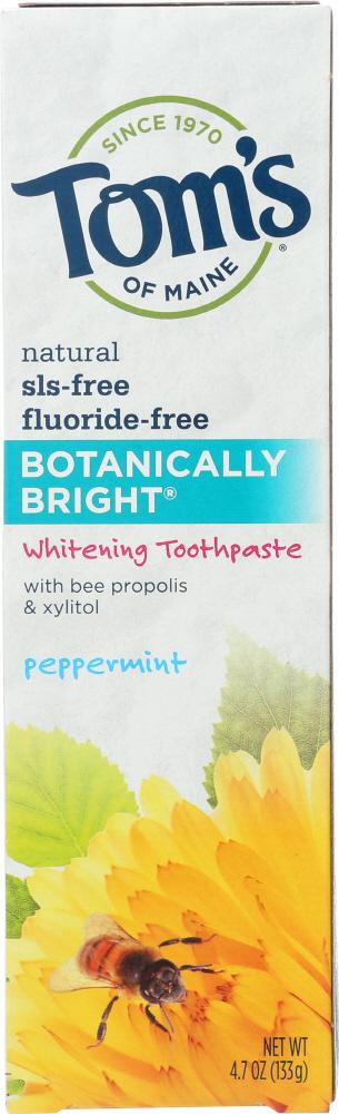 tom's of maine botanically bright toothpaste