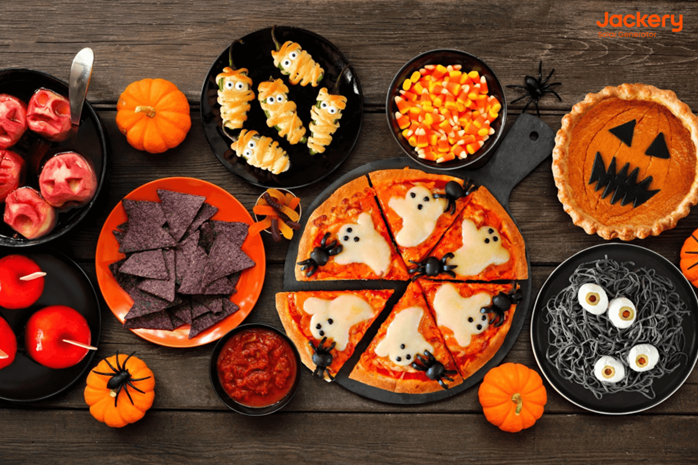 Halloween-Partyzubehör: Lebensmittel & Getränke-Checkliste