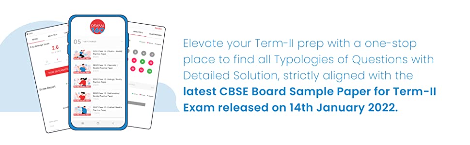 Get the Boards experience- Familiarise yourself with the Board exam. Practice tests that have been specially designed to give students a peek into the Boards and acquaint them with the paper pattern, syllabus and marking scheme.