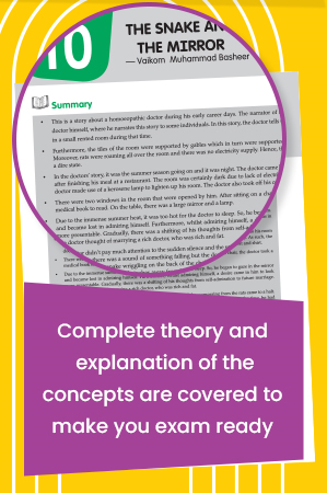 Mind Maps and concept videos to make learning simple. Coverage of Chapter wise complete NCERT textbook + NCERT Exemplar  questions with answers.