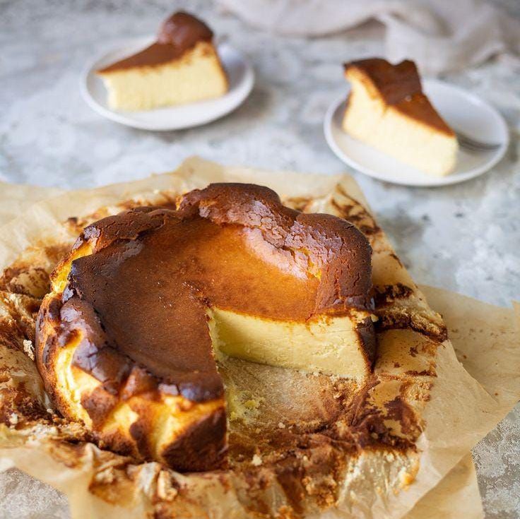 Basque cheesecake - Mar 28th | 11:00 AM - 1:00 PM