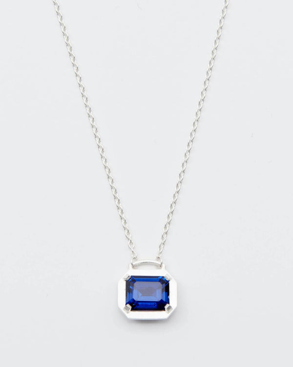 Amer Sapphire Necklace designed by Dear Letterman Jewellery