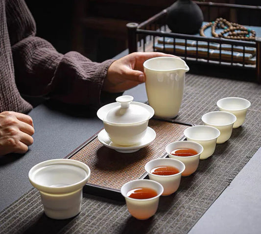 Gaiwan Tea Set for Gongfu Brewing – Mansa Tea