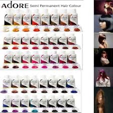 ADORE SEMI-PERMANENT HAIR COLOR – Curly Gurl Luv Beauty Supply