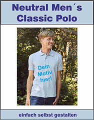 Neutral Men´s Classic Polo NE20080