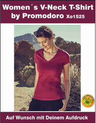Women´s V-Neck T-Shirt X.O by Promodoro XO1525