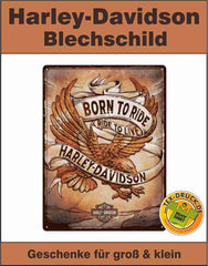 Blechschild Harley-Davidson 30x40 cm