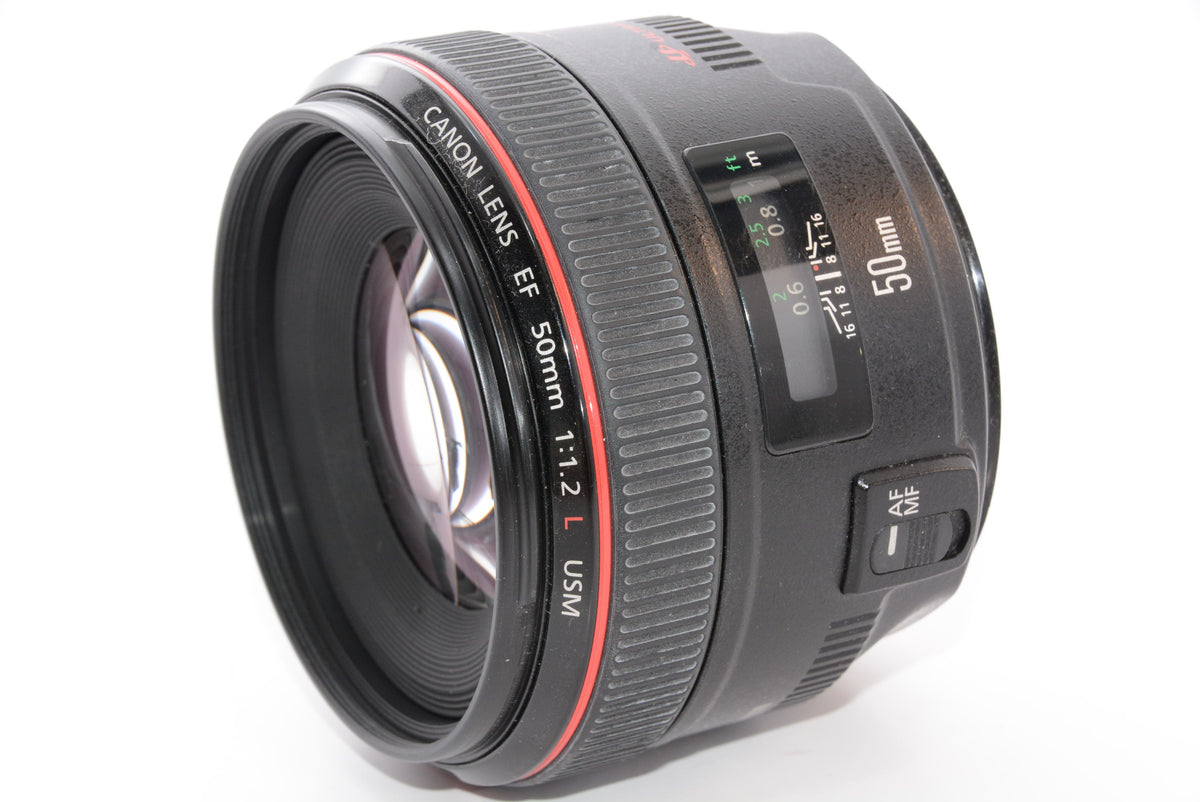 外観特上級】Canon 単焦点標準レンズ EF50mm F1.2L USM フルサイズ対応