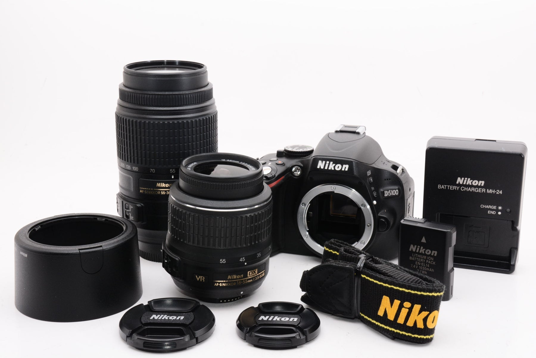 メーカー公式 Nikon デジタル一眼レフカメラ D5100 ダブルズームキット D5100WZ