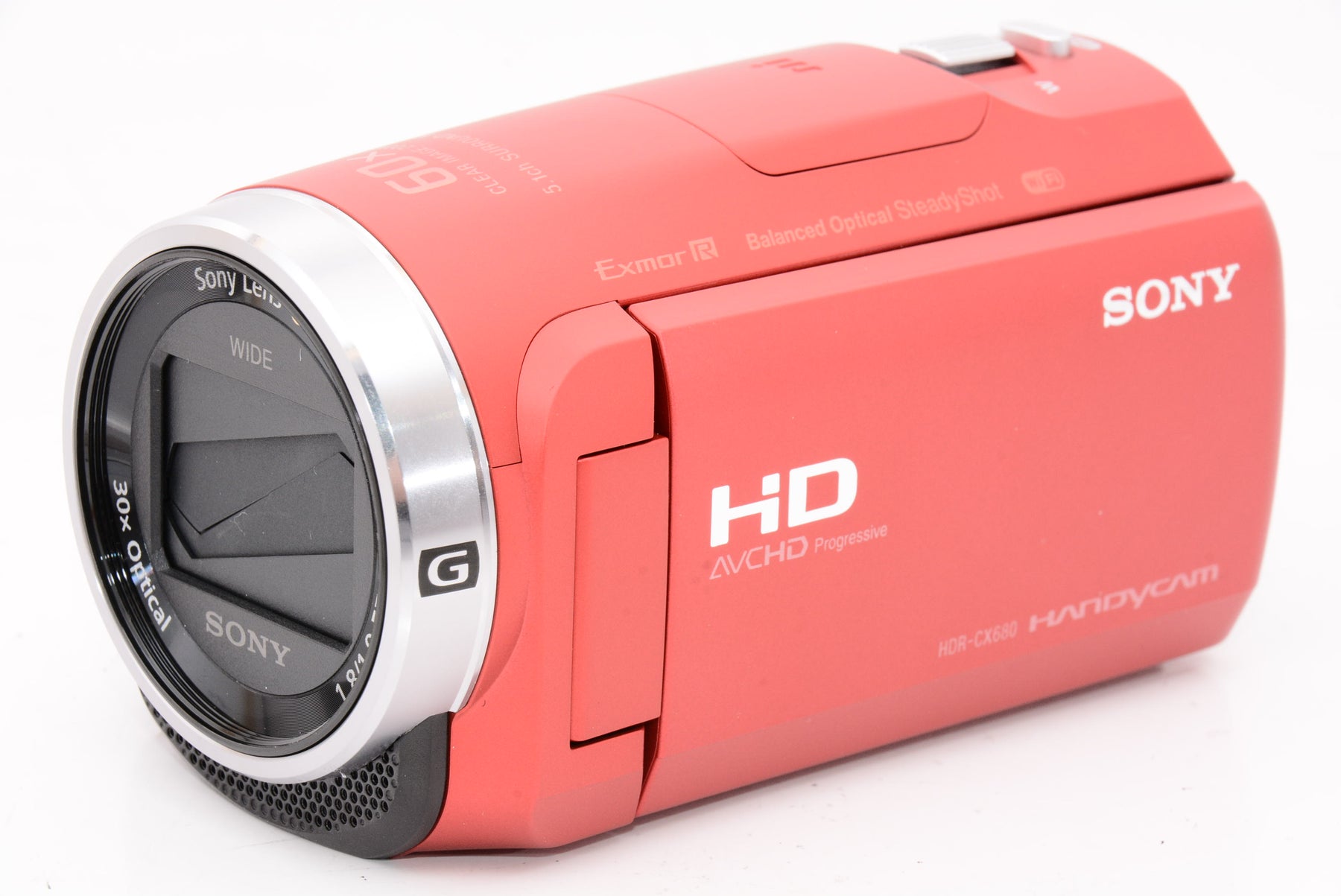 ソニー ビデオカメラ Handycam HDR-CX680 光学30倍 内蔵メモリー64GB ホワイト HDR-CX680 W 通販 