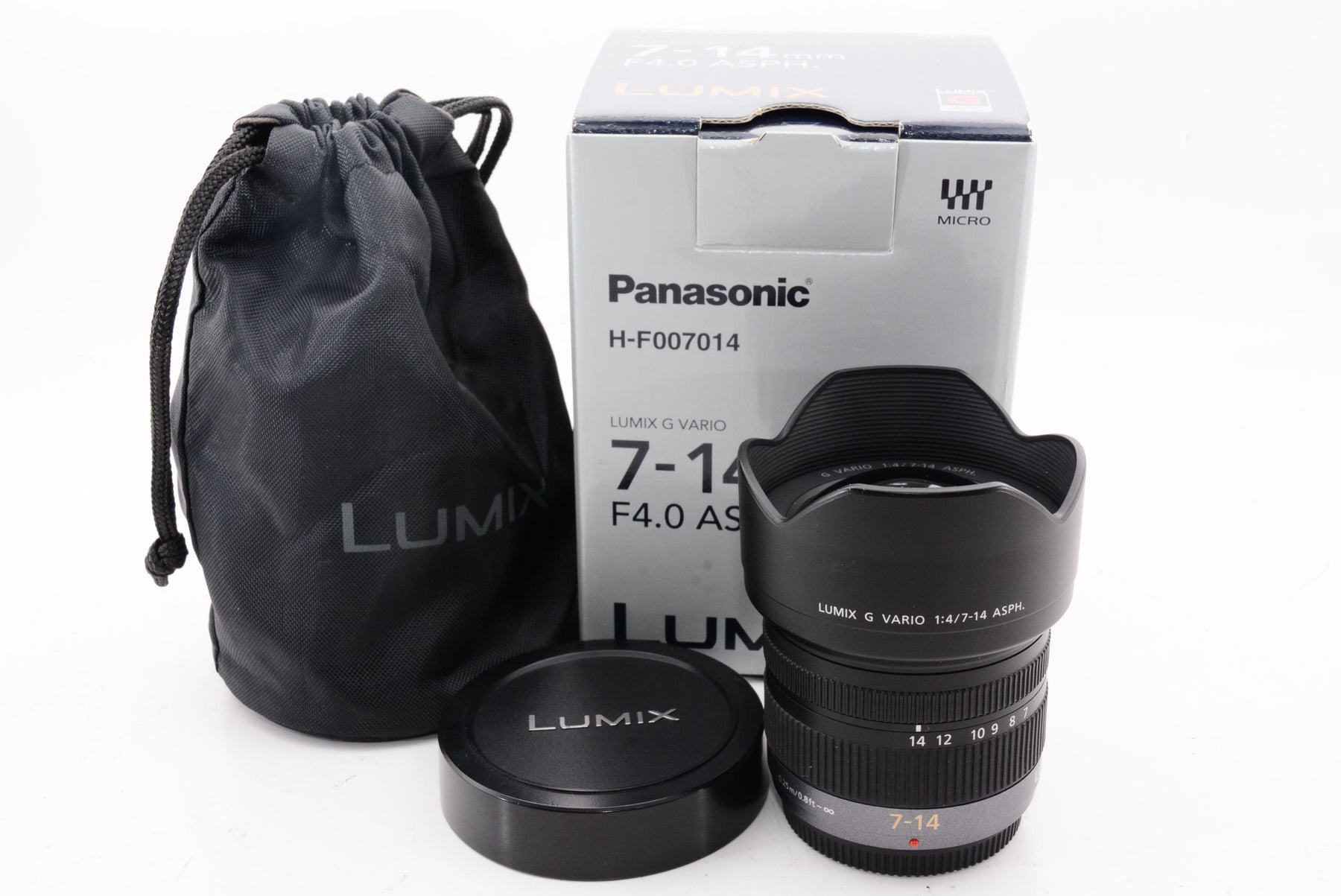 Panasonic LUMIX H-F007014 7-14㎜F4.0広角ズーム-