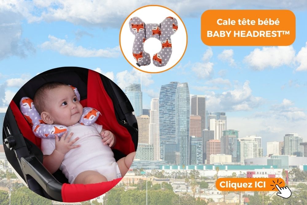 Cale tête bébé | BABY HEADREST™