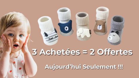 chaussette antidérapante bébé - offre