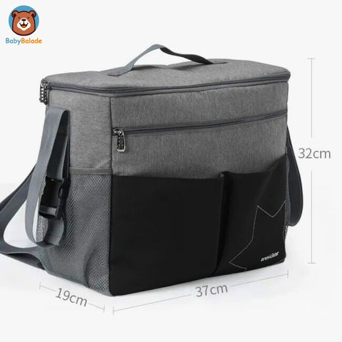 sac à langer poussette avec ses dimensions et caractéristiques