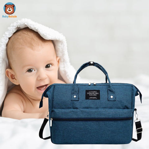 sac à langer bleu pour le bonheur de votre bébé