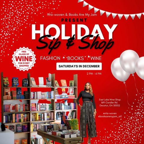 Fashion holiday shopping flyer