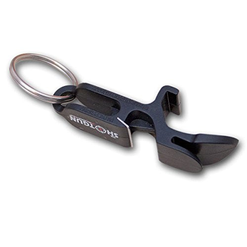 VOLETZ Full Send Shotgun Tool Bottle Opener Keychain -Aluminum